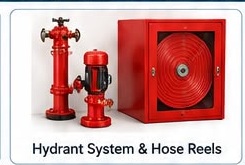 Hydrant system and hose reels